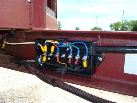 wiring junction box for trailer|trailer wiring junction box napa.